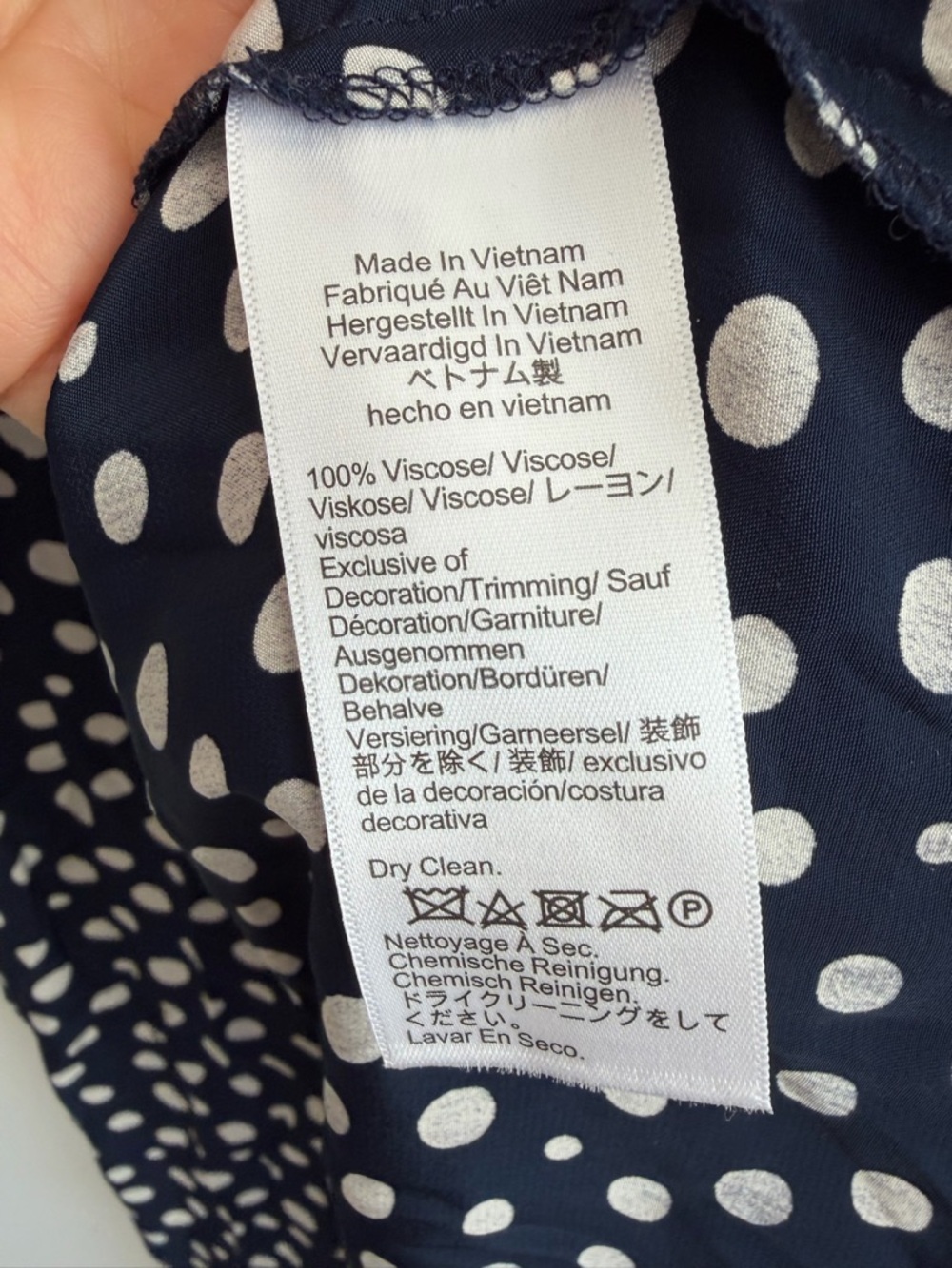 Rouje X J.Crew Rencard Wrap Dress Navy Polka Dot size 2 NWT - Picture 11 of 11